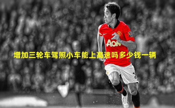 增加三轮车驾照小车能上高速吗多少钱一辆