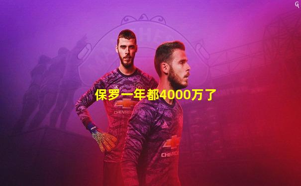 保罗一年都4000万了