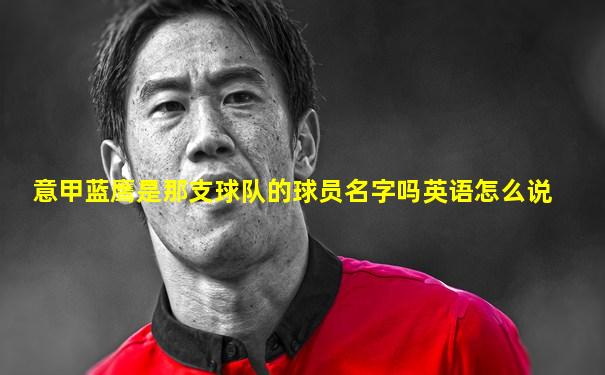 意甲蓝鹰是那支球队的球员名字吗英语怎么说