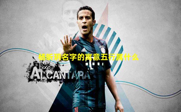 杨昕玥名字的寓意五行属什么